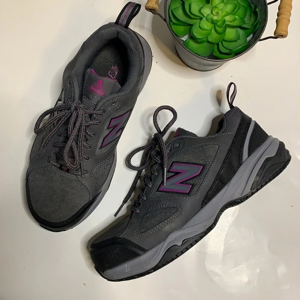 New Balance Women’s Steel Toe Industrial Work Shoe 627V2 Sz 7.5 - Picture 2 of 10